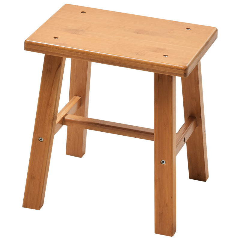 Sgabello in Bambù Naturale – Seduta Multiuso Compatta per Casa, Bagno e Cucina – Piccolo, Medio e Grande
