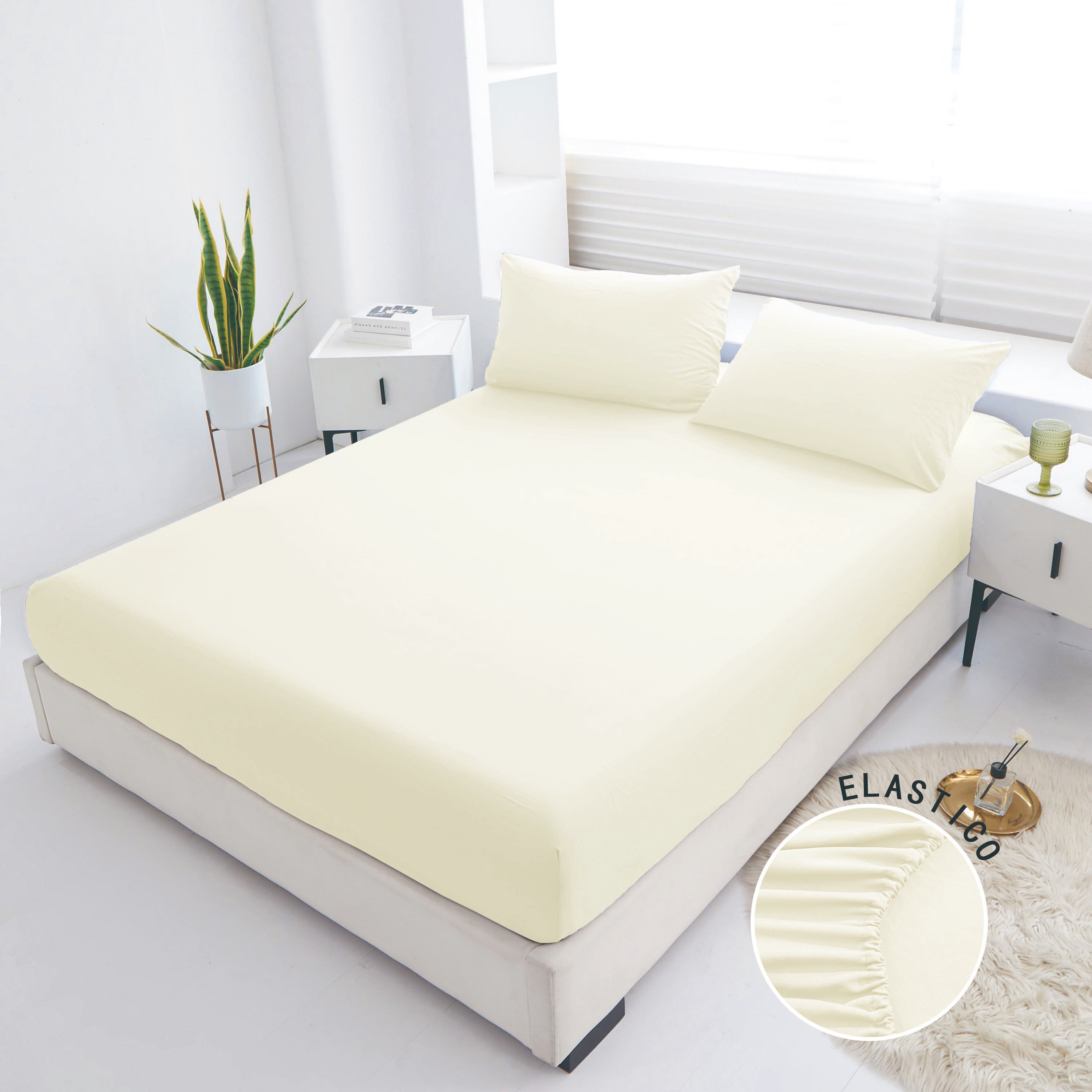 GD LOVES YOUR HOME Coppia Federe per Cuscino 50×80 cm – Morbide, Traspiranti e Antiacaro – Coordinabili con Lenzuola con Angoli, Lavabili in Lavatrice, Disponibili in Vari Colori