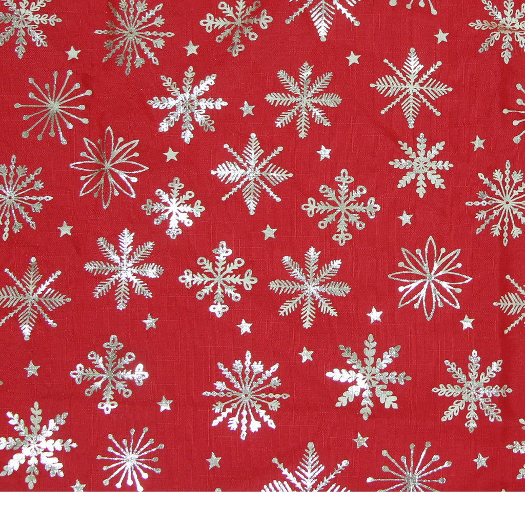 GD LOVES XMAS Tenda Natalizia con Occhielli 140×280 cm | Decorazione Festiva, Lavabile e Pronta da Appendere - 1 Pezzo