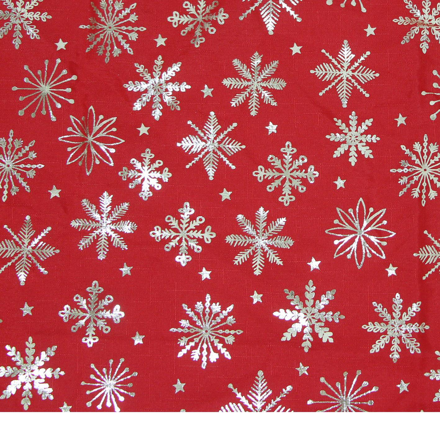 GD LOVES XMAS Tenda Natalizia con Occhielli 140×280 cm | Decorazione Festiva, Lavabile e Pronta da Appendere - 1 Pezzo