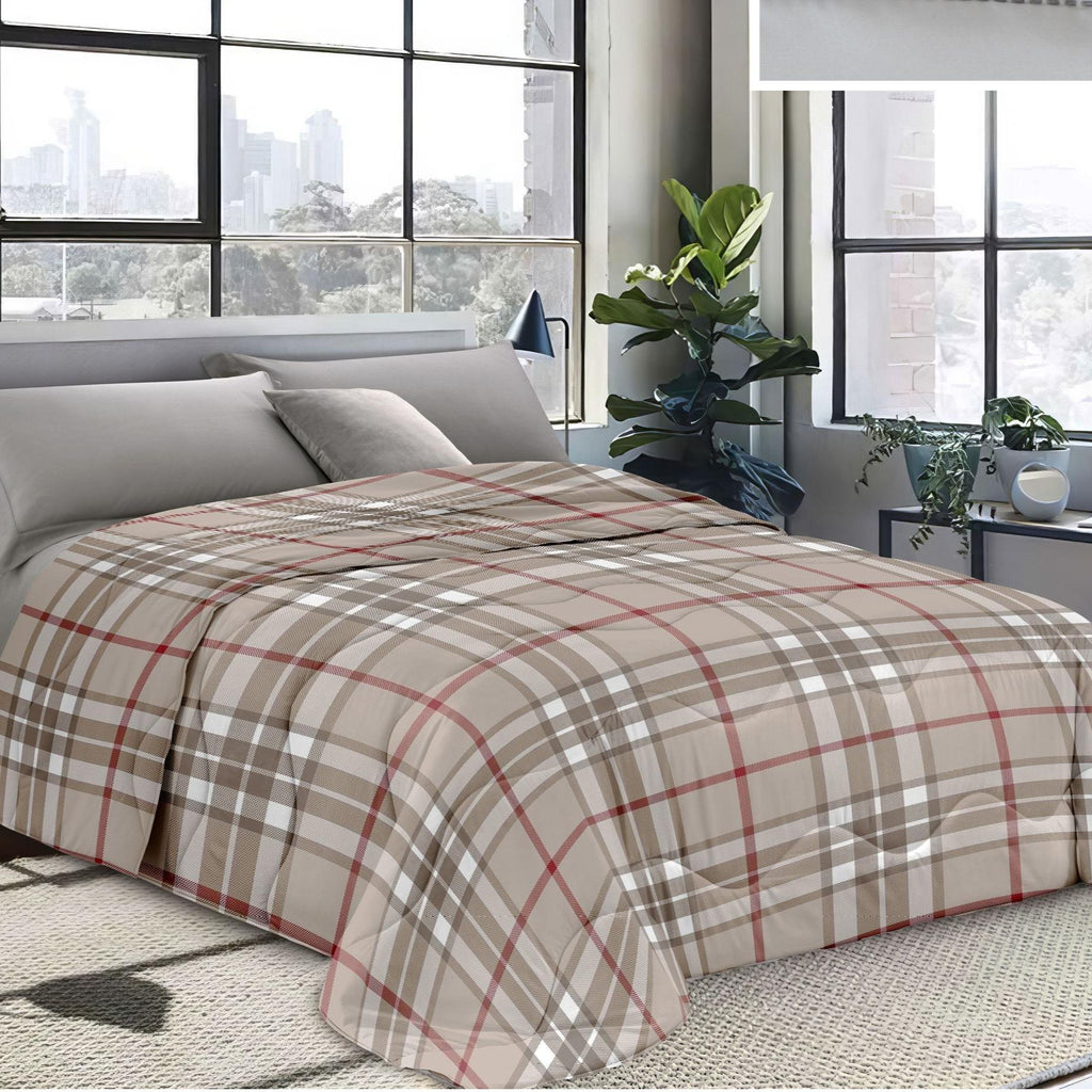 GD LOVES YOUR HOME Trapunta Invernale 2025 Elena | MADE IN ITALY | Nuova Collezione Double Face Stampata – Coperta Imbottita Calda e Morbida in Fantasie Moderne e Classiche – Misure Singolo, Piazza e Mezza, Matrimoniale