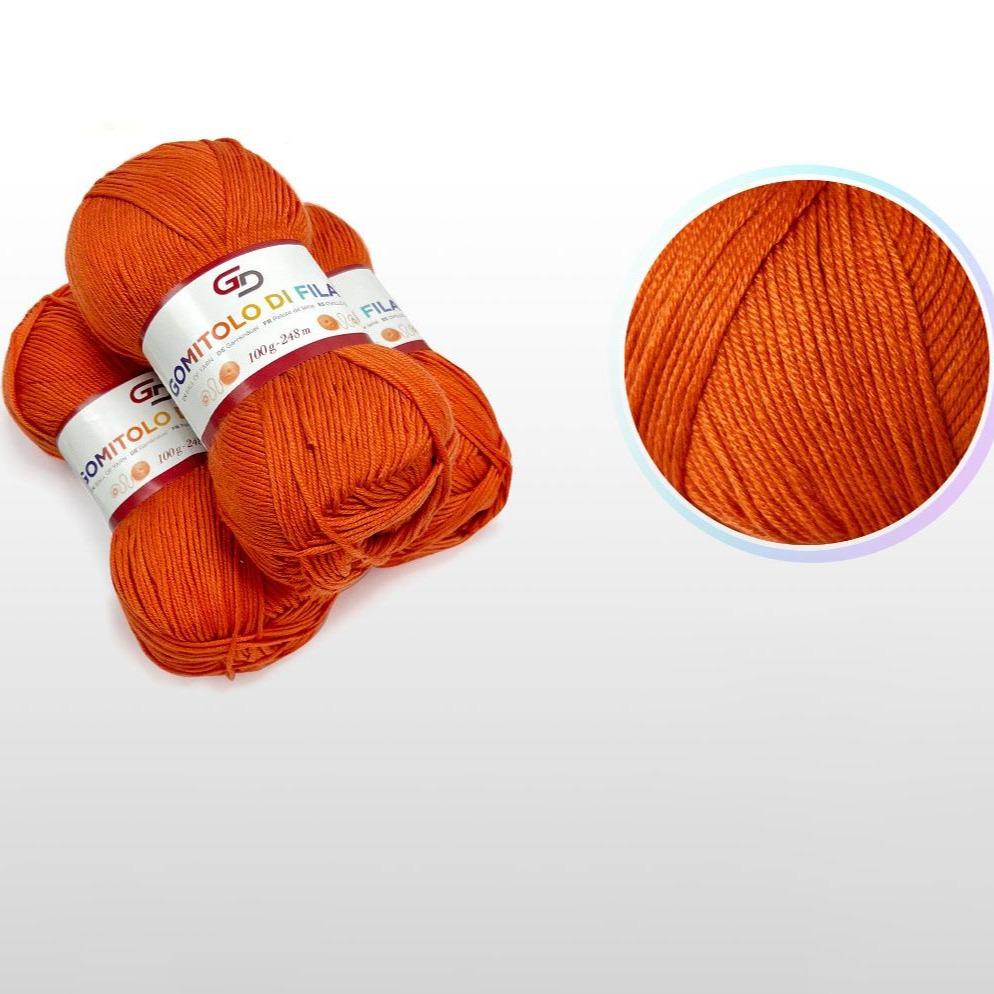GD LOVES YOUR HOME Set 3 Gomitoli Filato Baby 100g – 6 Capi 248m Toni Vivaci | Morbido Acrilico Resistente per Maglia e Uncinetto –18 Colori Disponibili
