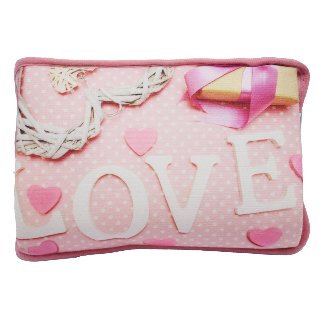 LOVE Borsa Acqua Calda Elettrica 500W Ricaricabile, Morbida e Portatile, Riscalda Mani e Piedi, Ideale per Relax, Dolori Mestruali e Regali Romantici, idea regalo per San Valentino, compleanni o anniversari