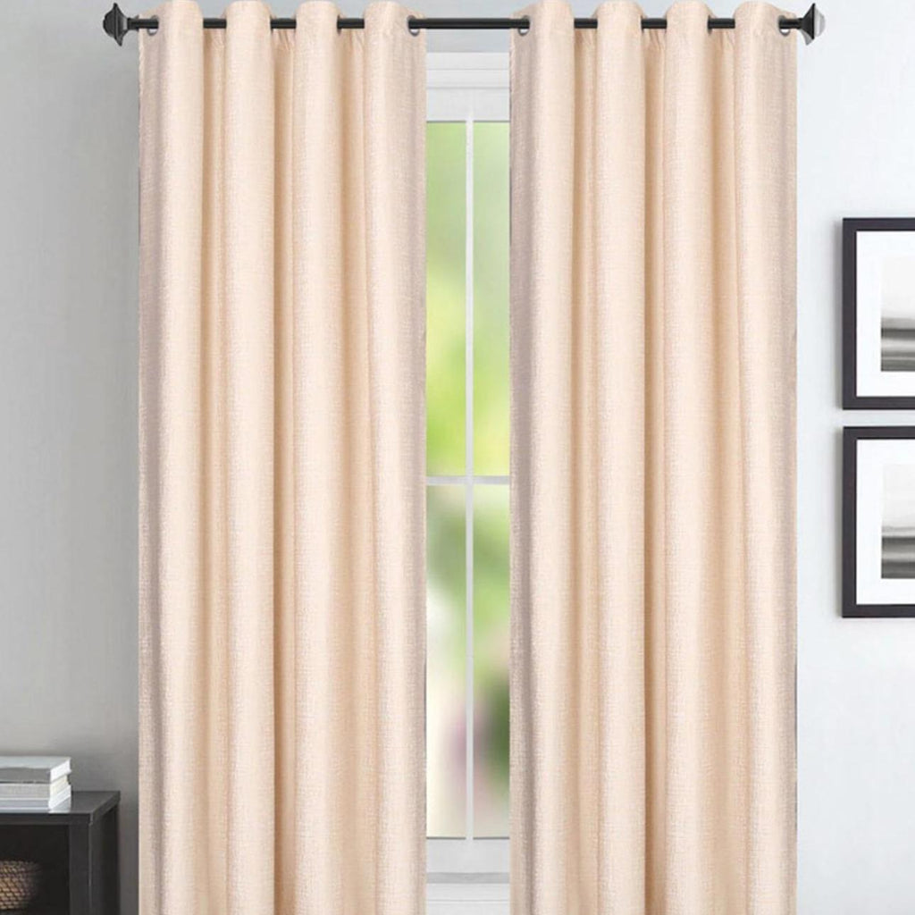 GD LOVES YOUR HOME – Tenda filtrante oscurante JANET in Velluto Pesante con Stampa Oro in Rilievo, Lusso Opaco, con Occhielli in Acciaio Inox, 140x280 cm – 1 Pezzo