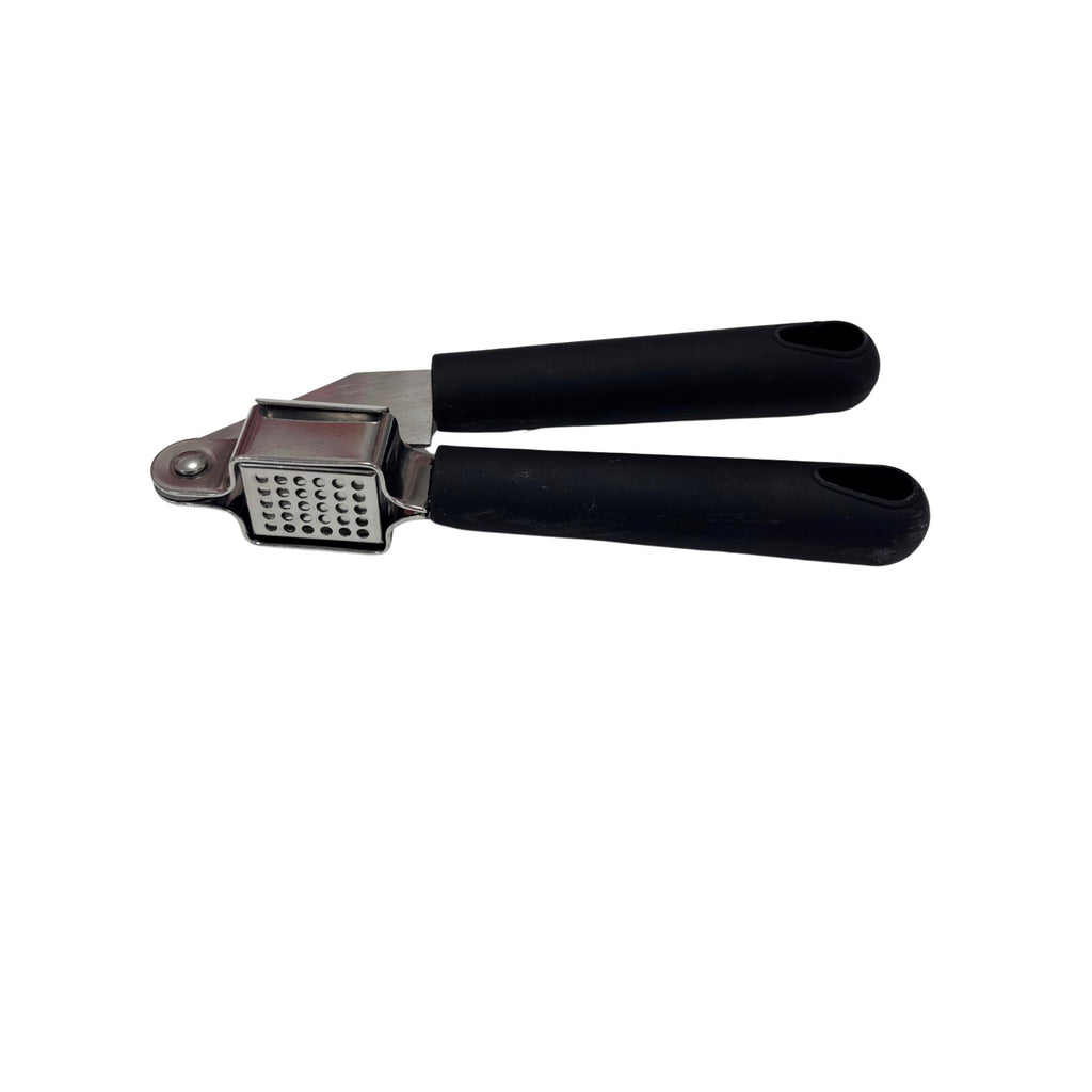 GD LA CUISINE Spremiaglio Professionale in Acciaio Inossidabile Spremiagli Manuale Cromato Design Ergonomico Sistema di Pressione Efficiente Facile da Pulire per Aglio e Zenzero