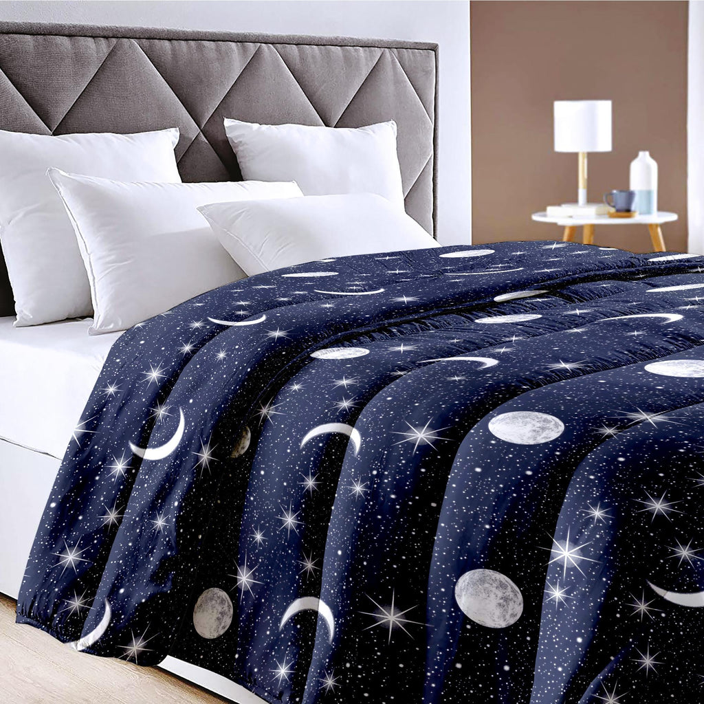 GD LOVES YOUR HOME Trapunta Leggera Matrimoniale Invernale 260×260 cm – MADE IN ITALY, Microfibra Mano Pesca, Anallergica e Duck Friendly – Coperta Imbottita con Bordatura Laser, Fantasie Stampate