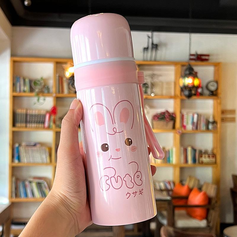 GD LA CUISINE Bottiglia Thermos Acciaio Inox 350ml, 500ml o 750ml | Borraccia Termica Ermetica 8-24h Caldo & Freddo, Scuola, Ufficio e Viaggi