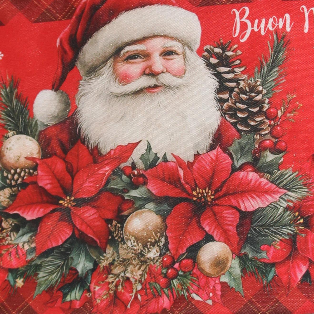 GD LOVES XMAS Copriforno Natalizio 38×48 cm  Copertura Decorativa per Forno – Tessuto Resistente Lavabile, Protezione Antipolvere e Arredo Cucina Festivo