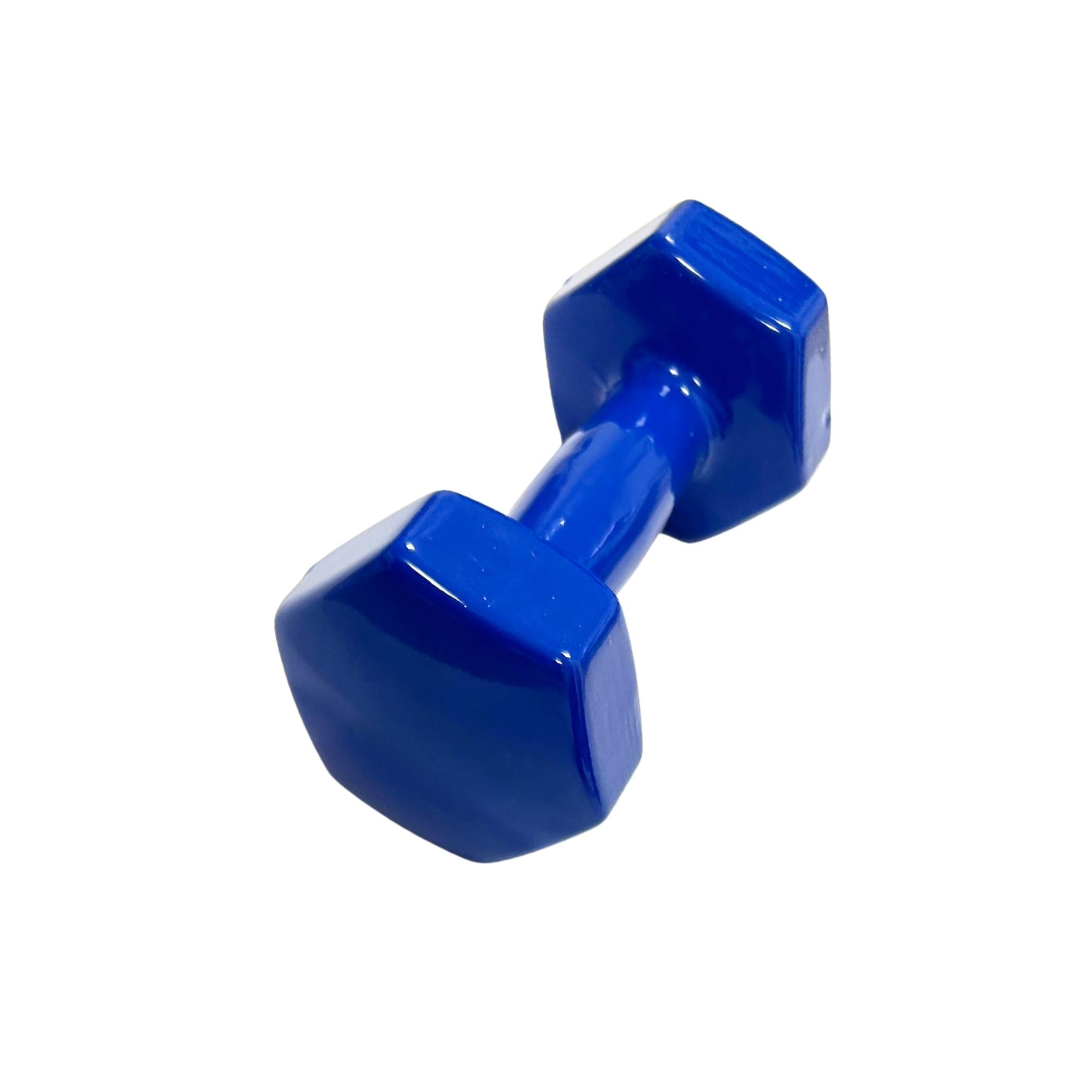 GD manubrio da 6kg, peso colorato per allenamento in casa, manubrio in gomma e ferro.