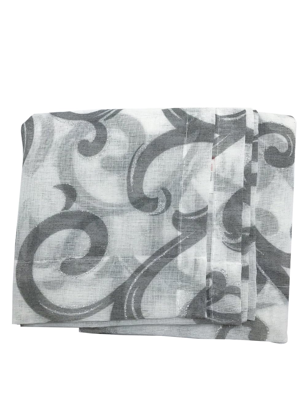 GD Tende con stampa effetto lino, 60x240 cm, 120GSM, con orli laterali da 2,5 cm e orlo inferiore da 1 cm, confezione da 2 pezzi