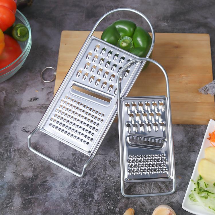 GD LOVES YOUR HOME Affettatrice a Julienne in Acciaio Inox con 3 Modalità di Taglio – Taglia Verdure e Formaggi, Design Ergonomico