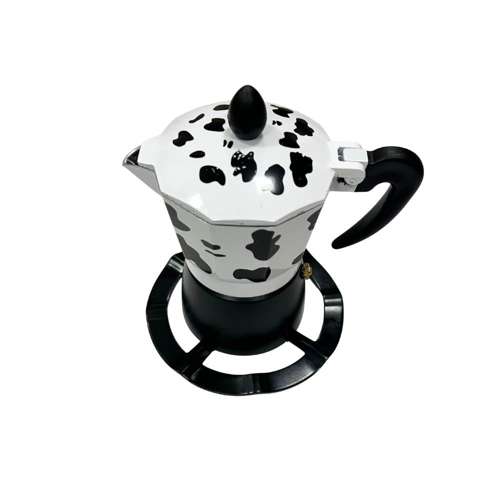 GD supporto per caffettiera in acciaio inossidabile, color nero o acciaio per Caffettiere