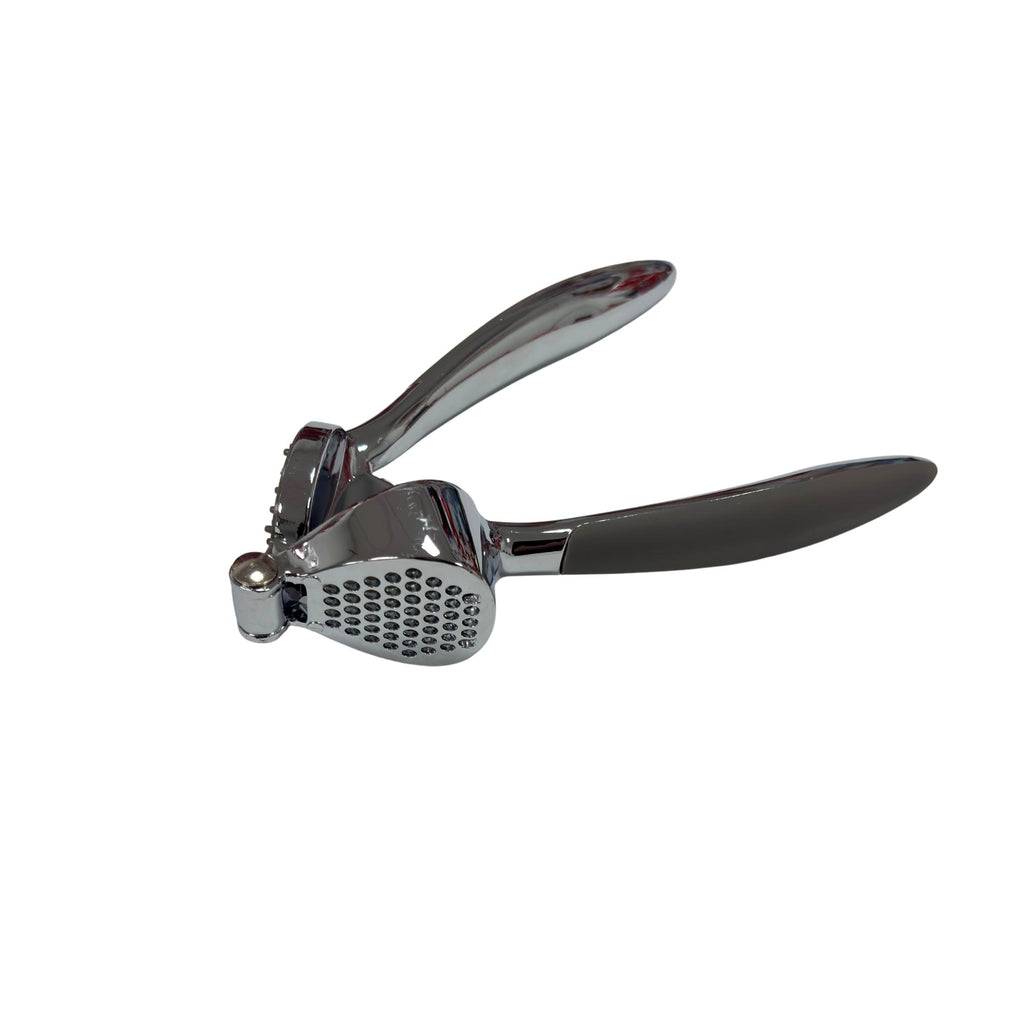 GD LA CUISINE Spremiaglio Professionale in Acciaio Inossidabile Spremiagli Manuale Cromato Design Ergonomico Sistema di Pressione Efficiente Facile da Pulire per Aglio e Zenzero