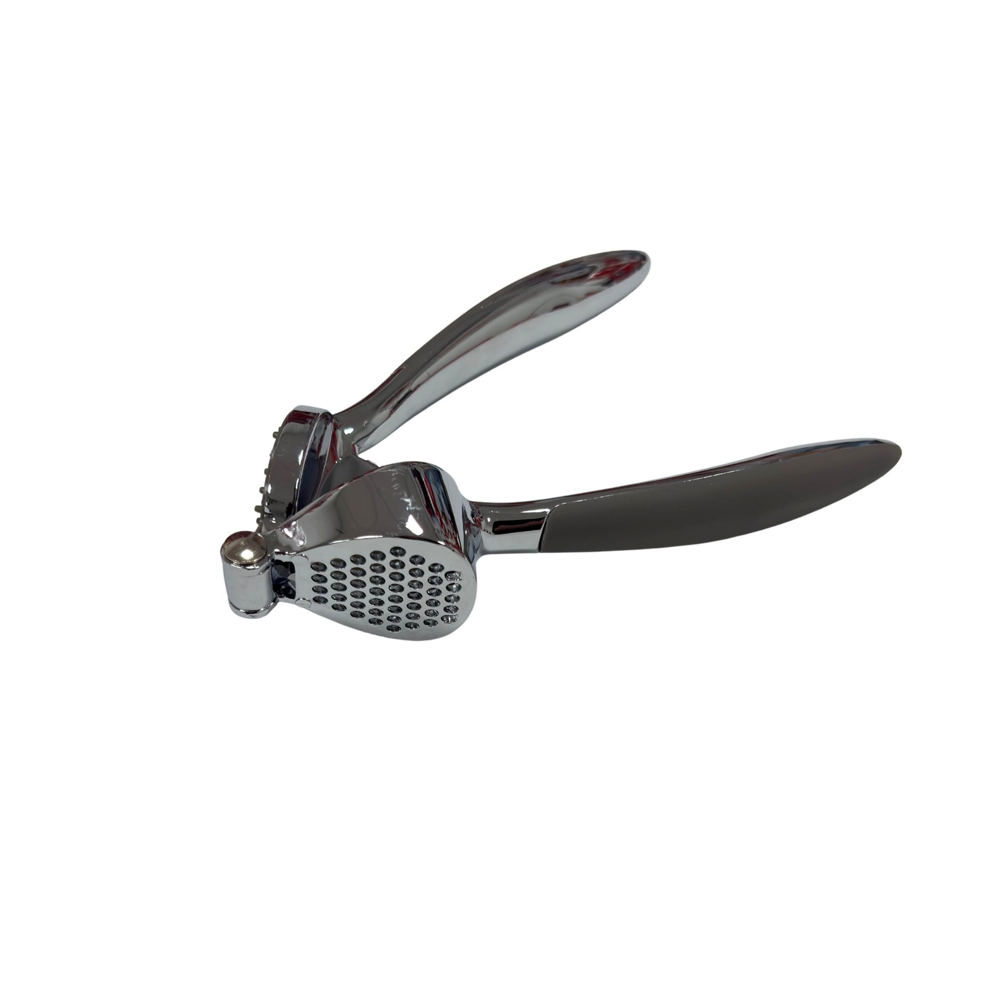 GD LA CUISINE Spremiaglio Professionale in Acciaio Inossidabile Spremiagli Manuale Cromato Design Ergonomico Sistema di Pressione Efficiente Facile da Pulire per Aglio e Zenzero