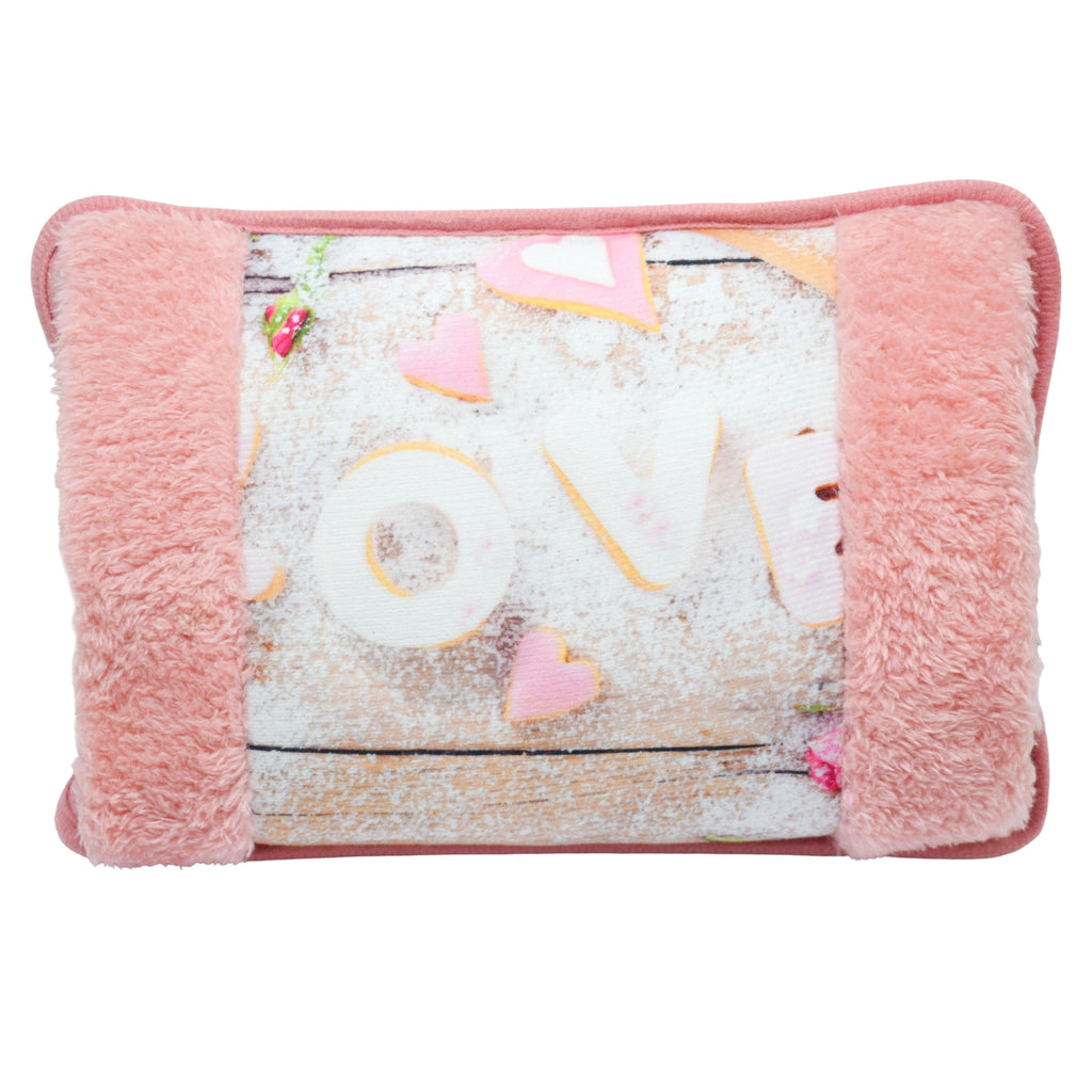 LOVE Borsa Acqua Calda Elettrica 500W Ricaricabile, Morbida e Portatile, Riscalda Mani e Piedi, Ideale per Relax, Dolori Mestruali e Regali Romantici, idea regalo per San Valentino, compleanni o anniversari