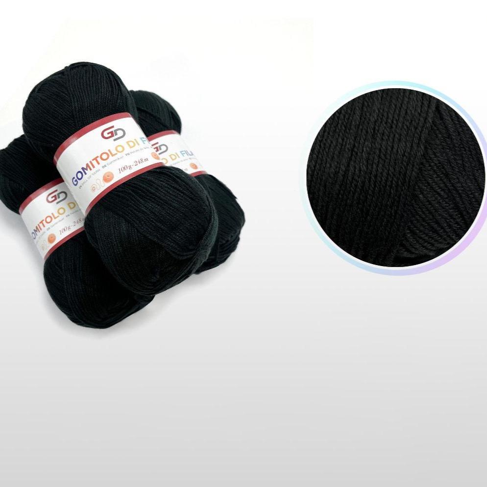 GD LOVES YOUR HOME Set 3 Gomitoli Filato Baby 100g – 6 Capi 248m Toni Freschi | Morbido Acrilico Resistente per Maglia e Uncinetto –18 Colori Disponibili