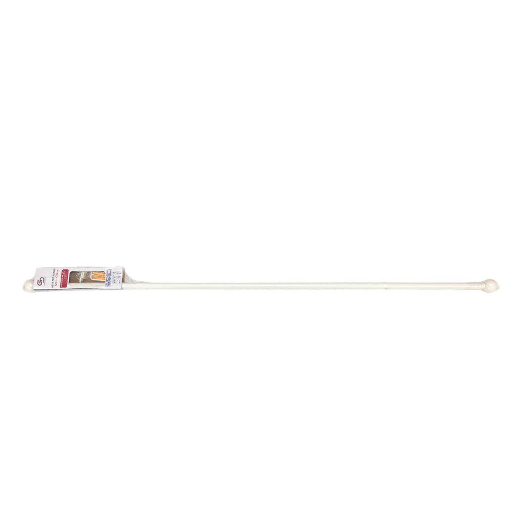 Bastone per tenda / aste per tende ad anelli estendibile. 95% ferro 5% plastica. 120-210 cm 13/16 mm colore oro, argento, bianco o nero.