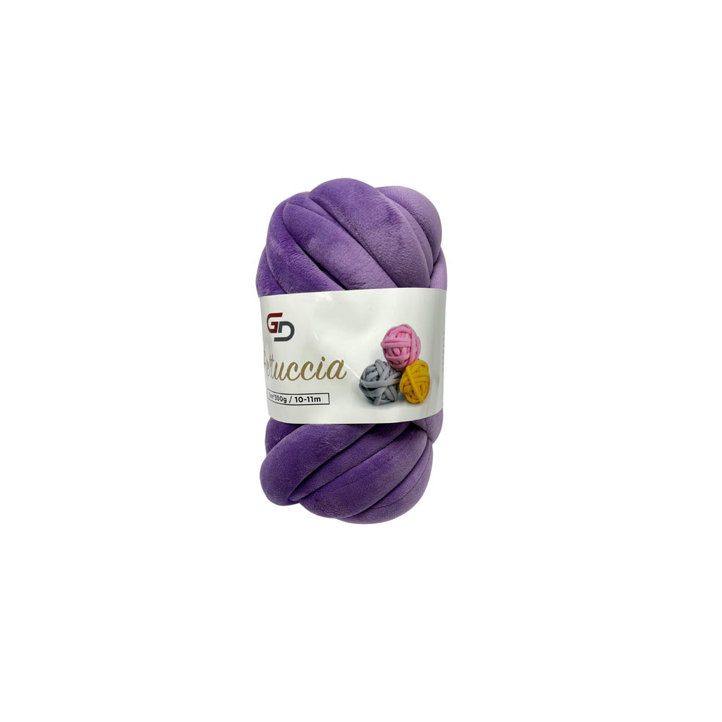 Filato Fettuccia Marshmallow spessa 3 cm – 300 g, 10 - 11 M, 17 colori Filato morbido e facile da lavorare per progetti creativi e cucito