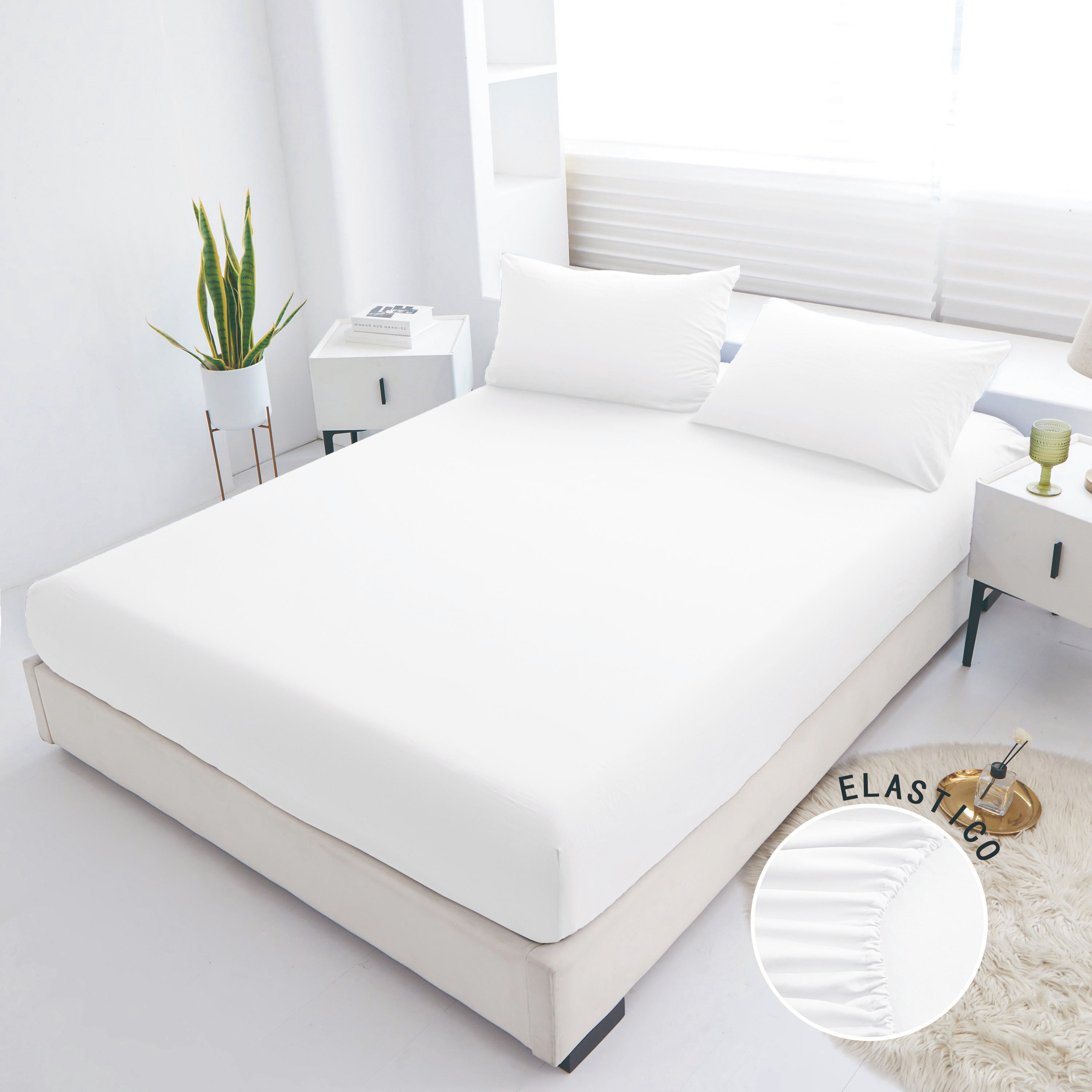 GD LOVES YOUR HOME Coppia Federe per Cuscino 50×80 cm – Morbide, Traspiranti e Antiacaro – Coordinabili con Lenzuola con Angoli, Lavabili in Lavatrice, Disponibili in Vari Colori