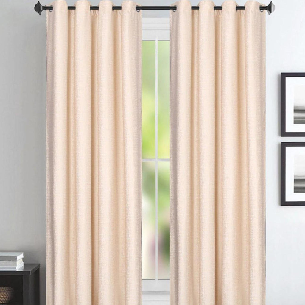 GD LOVES YOUR HOME – Tenda filtrante oscurante JANET in Velluto Pesante con Stampa Oro in Rilievo, Lusso Opaco, con Occhielli in Acciaio Inox, 140x280 cm – 1 Pezzo