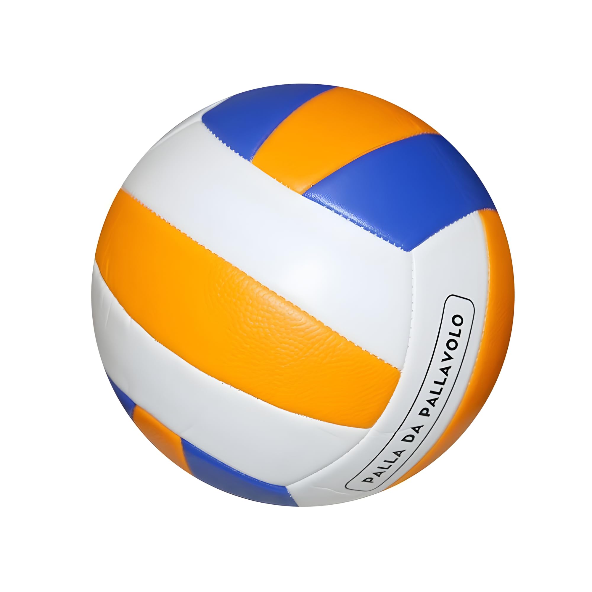 Generico Pallone da Pallavolo, Palla da Pallavolo 505A, 300 Grammi, Multicolore (Bianco, Arancione, Blu, Verde, Giallo)