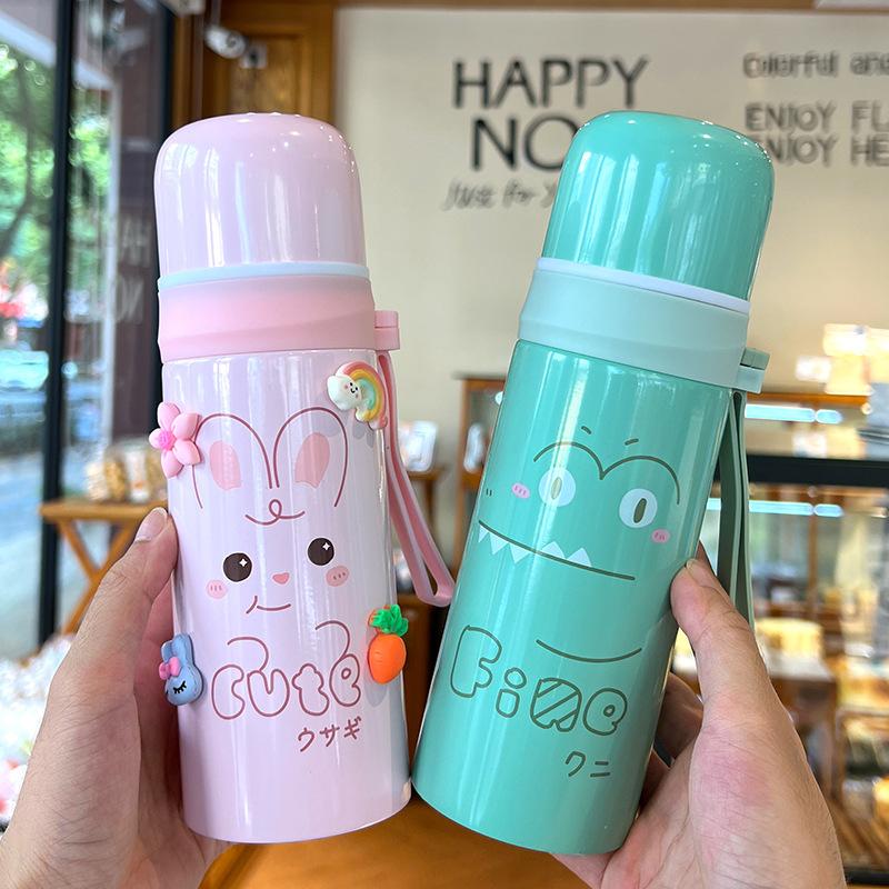 GD LA CUISINE Bottiglia Thermos Acciaio Inox 350ml, 500ml o 750ml | Borraccia Termica Ermetica 8-24h Caldo & Freddo, Scuola, Ufficio e Viaggi