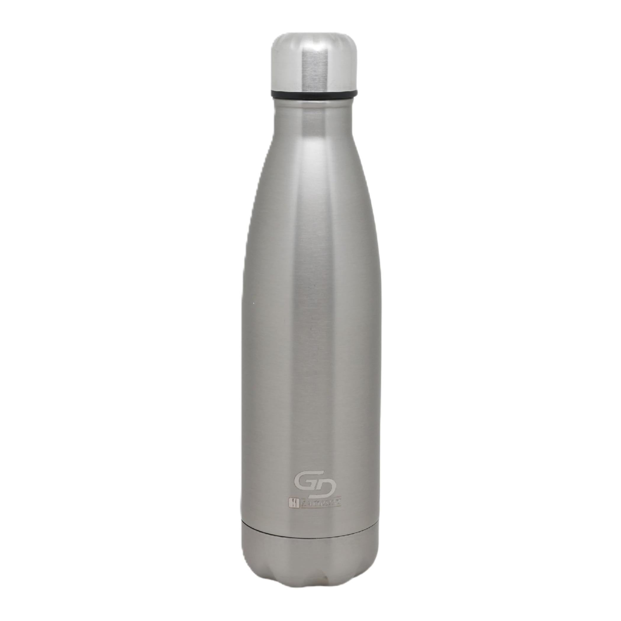 GD LA CUISINE Bottiglia Thermos Acciaio 500ml e Box Portapasto Ermetico 1 o 2 Strati | Set Regalo Lunch Box + Borraccia, Porta Pranzo da Asporto per Ufficio, Scuola e Viaggio