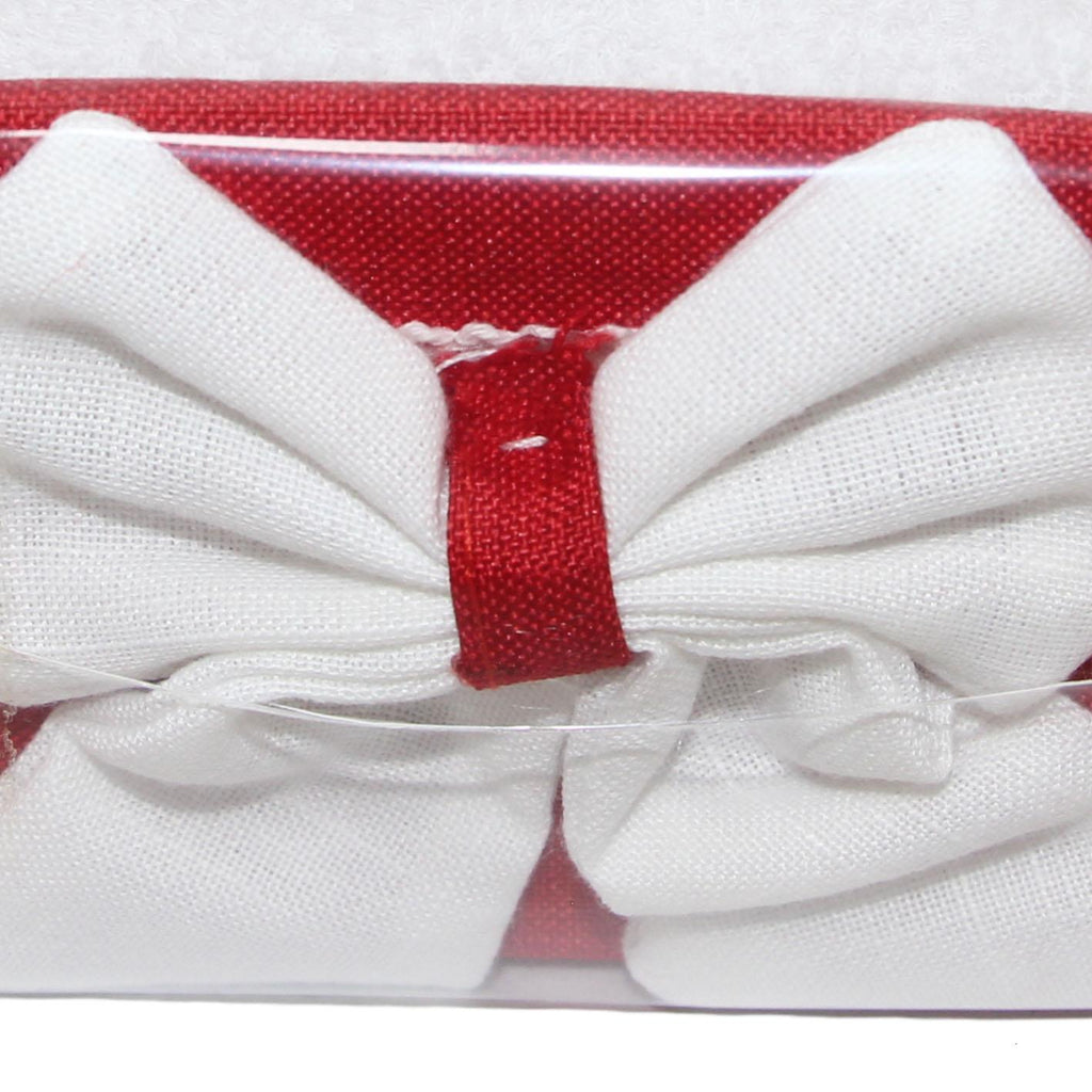 GD LOVES XMAS Scatola Regalo Natalizia con Asciugamano Morbido 30×30 cm in 85% Cotone 15% Poliestere Idea Regalo Natale per Casa Bagno e Decorazione