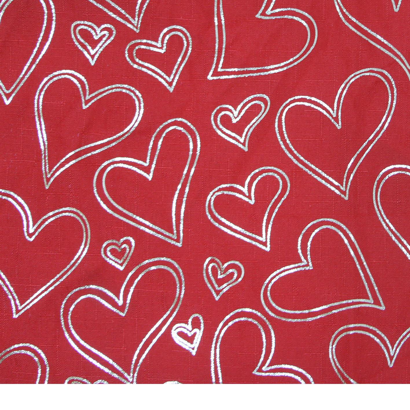 GD LOVES XMAS Tenda Natalizia con Occhielli 140×280 cm | Decorazione Festiva, Lavabile e Pronta da Appendere - 1 Pezzo