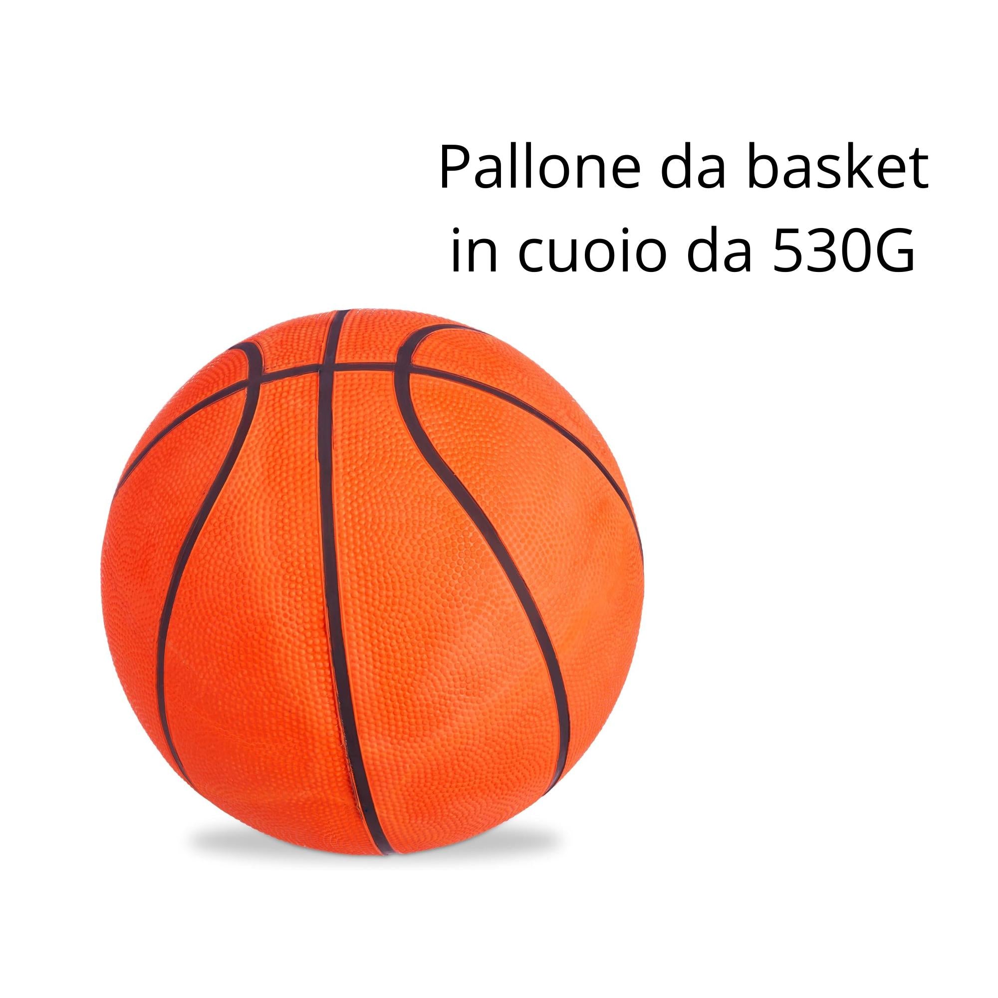 Pallone da Basket in Cuoio, palla da basket con Texture Antiscivolo e Cuciture Rinforzate