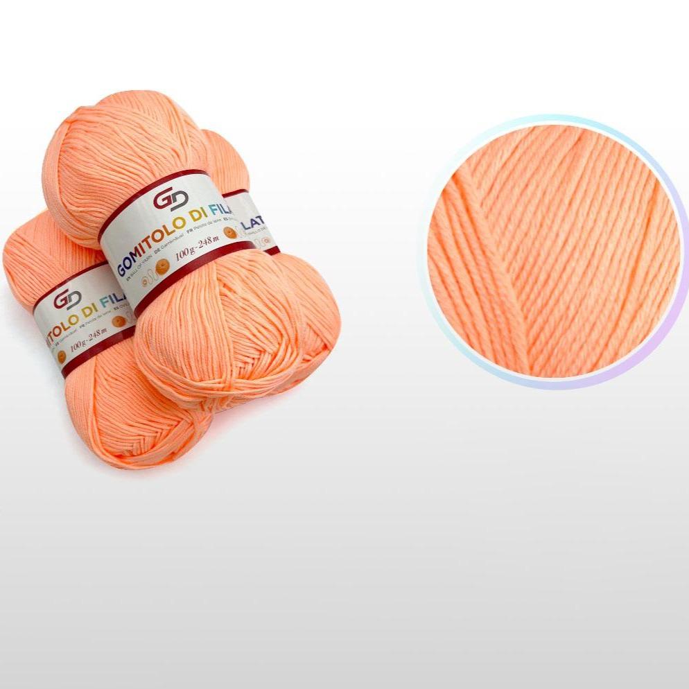 GD LOVES YOUR HOME Set 3 Gomitoli Filato Baby 100g – 6 Capi 248m Toni Vivaci | Morbido Acrilico Resistente per Maglia e Uncinetto –18 Colori Disponibili