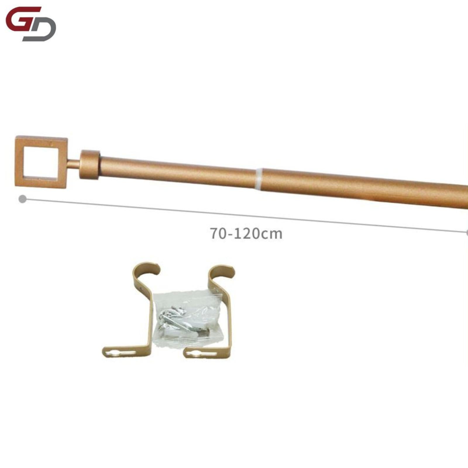 bastone per tende / asta per tenda estendibile. 100% ferro, misure 70-120cm, 120-210cm, 160-310cm. colore bianco, bronzo, argento e oro.