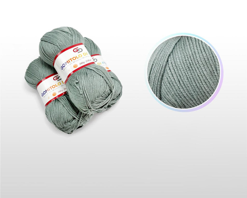 GD LOVES YOUR HOME Set 3 Gomitoli Filato Baby 100g – 6 Capi 248m Toni Freschi | Morbido Acrilico Resistente per Maglia e Uncinetto –18 Colori Disponibili