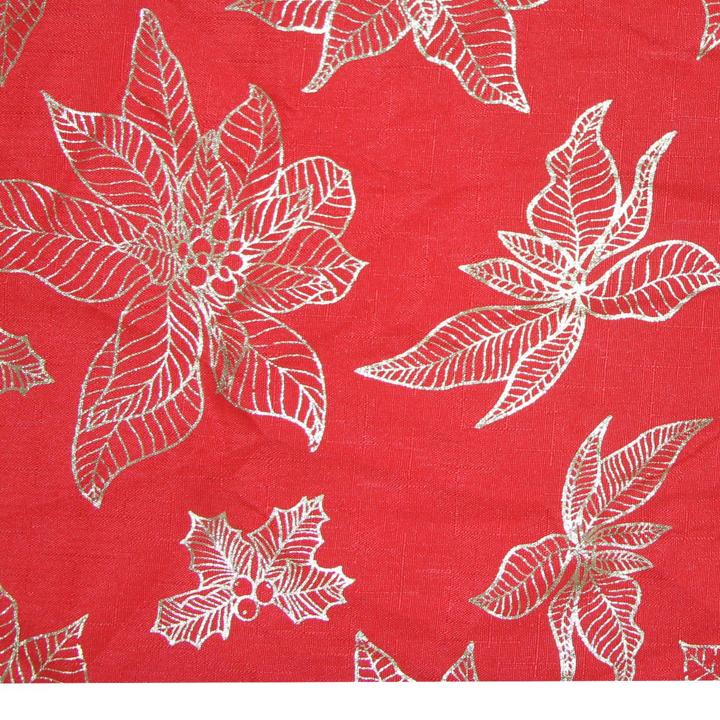 GD LOVES XMAS Tenda Natalizia con Occhielli 140×280 cm | Decorazione Festiva, Lavabile e Pronta da Appendere - 1 Pezzo