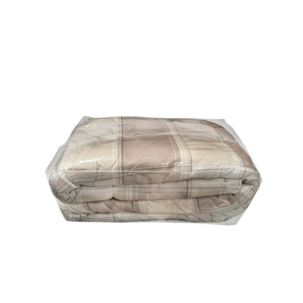 GD LOVES YOUR HOME Trapunta Leggera Matrimoniale Invernale 260×260 cm – MADE IN ITALY, Microfibra Mano Pesca, Anallergica e Duck Friendly – Coperta Imbottita con Bordatura Laser, Fantasie Stampate