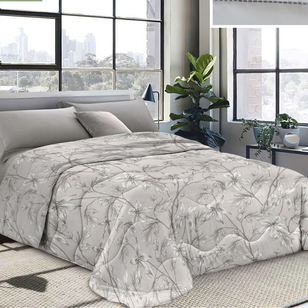 GD LOVES YOUR HOME Trapunta Invernale 2025 Elena | MADE IN ITALY | Nuova Collezione Double Face Stampata – Coperta Imbottita Calda e Morbida in Fantasie Moderne e Classiche – Misure Singolo, Piazza e Mezza, Matrimoniale