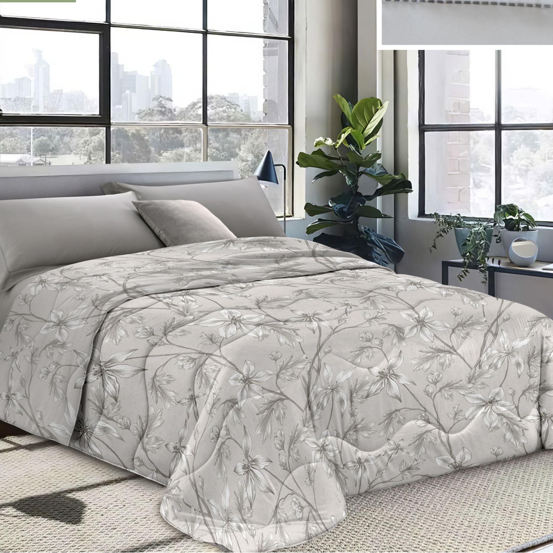 GD LOVES YOUR HOME Trapunta Invernale 2025 Elena | MADE IN ITALY | Nuova Collezione Double Face Stampata – Coperta Imbottita Calda e Morbida in Fantasie Moderne e Classiche – Misure Singolo, Piazza e Mezza, Matrimoniale