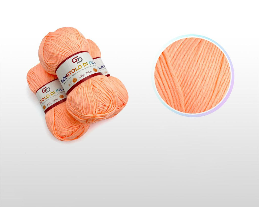 GD LOVES YOUR HOME Set 3 Gomitoli Filato Baby 100g – 6 Capi 248m Toni Vivaci | Morbido Acrilico Resistente per Maglia e Uncinetto –18 Colori Disponibili