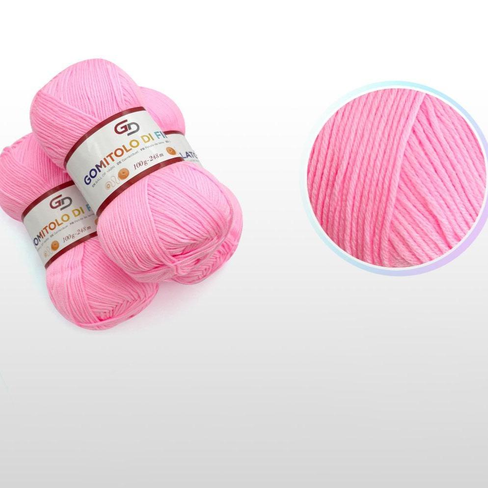 GD LOVES YOUR HOME Set 3 Gomitoli Filato Baby 100g – 6 Capi 248m Toni Vivaci | Morbido Acrilico Resistente per Maglia e Uncinetto –18 Colori Disponibili