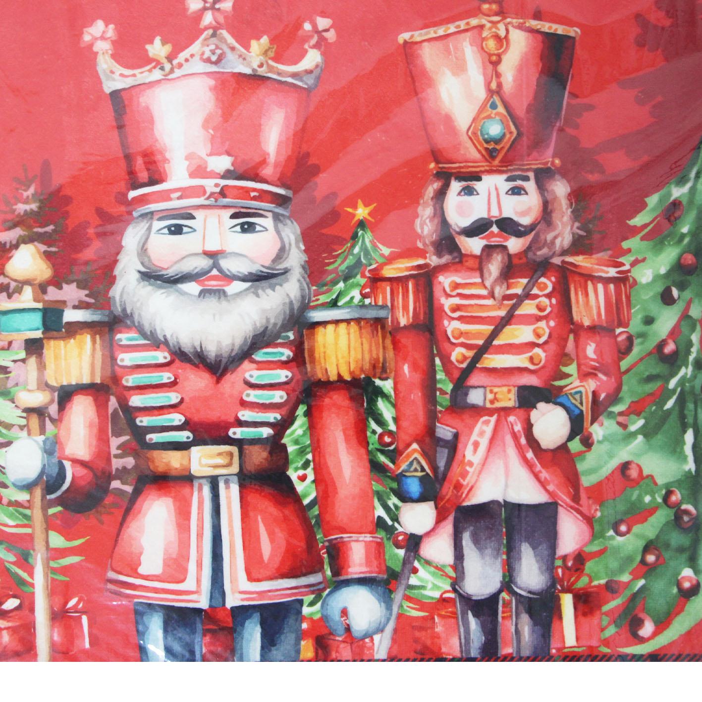 GD LOVES XMAS Tappetino Natalizio Antiscivolo 45×75 cm | Morbido, Lavabile e Decorativo per Ingresso o Cucina