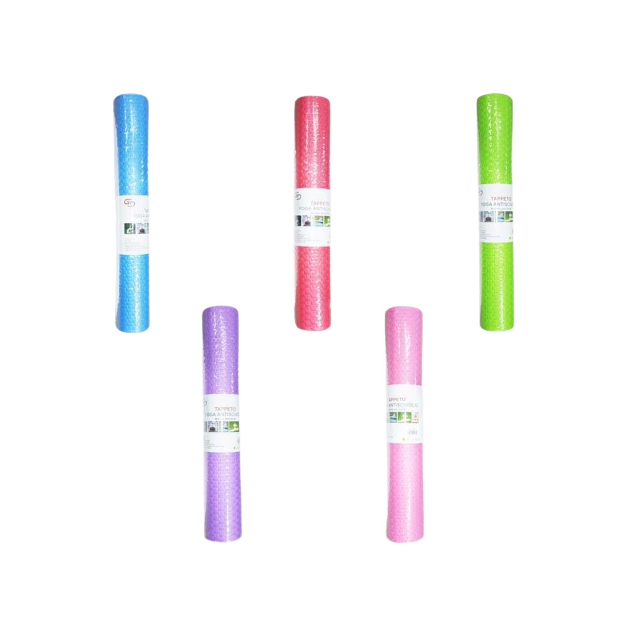 GD tappeto antiscivolo per yoga, stretching e pilates e allenamento in casa e fuori casa, 190 cm x 90 cm