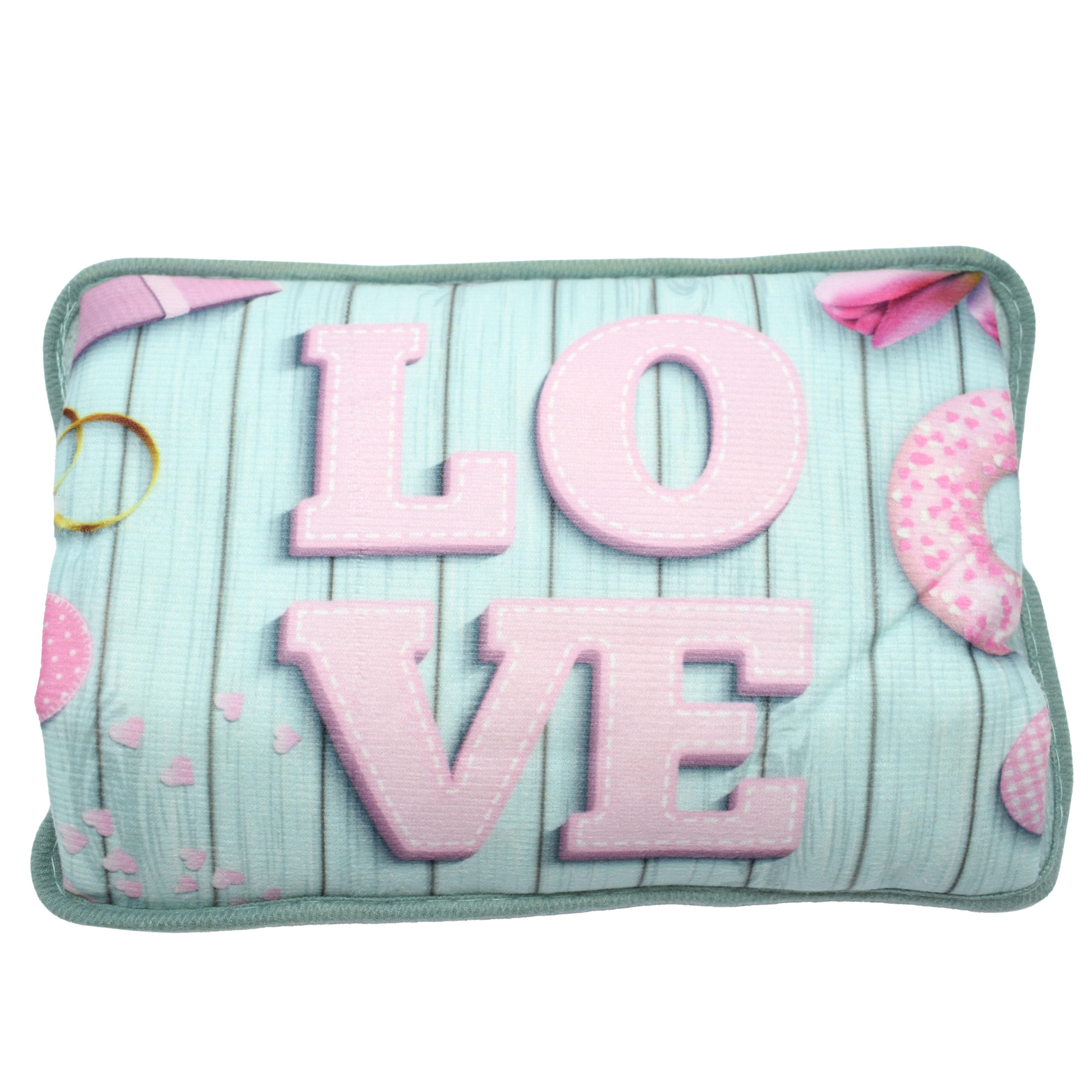 LOVE Borsa Acqua Calda Elettrica 500W Ricaricabile, Morbida e Portatile, Riscalda Mani e Piedi, Ideale per Relax, Dolori Mestruali e Regali Romantici, idea regalo per San Valentino, compleanni o anniversari