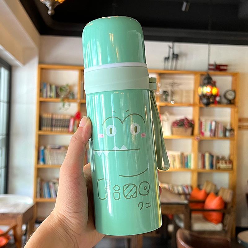 GD LA CUISINE Bottiglia Thermos Acciaio Inox 350ml, 500ml o 750ml | Borraccia Termica Ermetica 8-24h Caldo & Freddo, Scuola, Ufficio e Viaggi