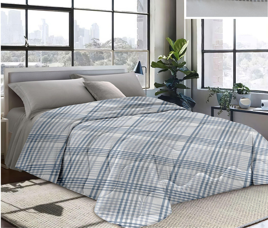 GD LOVES YOUR HOME Trapunta Invernale 2025 Elena | MADE IN ITALY | Nuova Collezione Double Face Stampata – Coperta Imbottita Calda e Morbida in Fantasie Moderne e Classiche – Misure Singolo, Piazza e Mezza, Matrimoniale