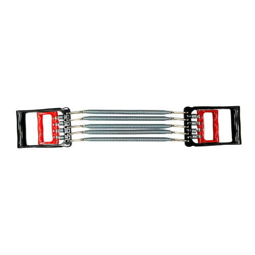 Esercizio in Casa Espansore Toracico e allenamento grip, Chest Expander con 5 molle Estensione Media da 65 a 130 cm Fino a Max 150cm
