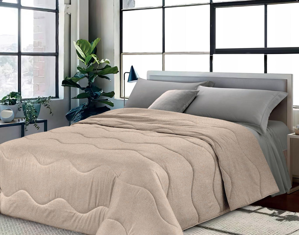 GD LOVES YOUR HOME Trapunta Invernale 2025 Elena | MADE IN ITALY | Nuova Collezione Double Face Stampata – Coperta Imbottita Calda e Morbida in Fantasie Moderne e Classiche – Misure Singolo, Piazza e Mezza, Matrimoniale