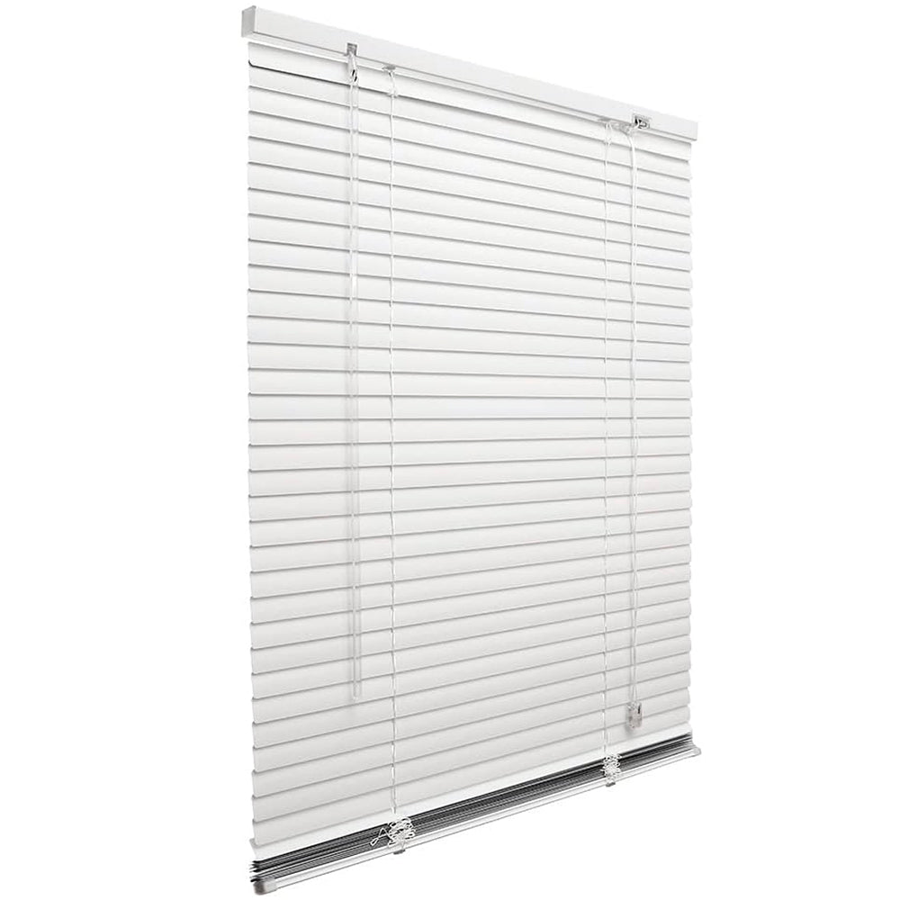 Tenda Veneziana in Alluminio Bianca GD LOVES YOUR HOME – Lamelle Orientabili 25 mm per Finestre e Porte