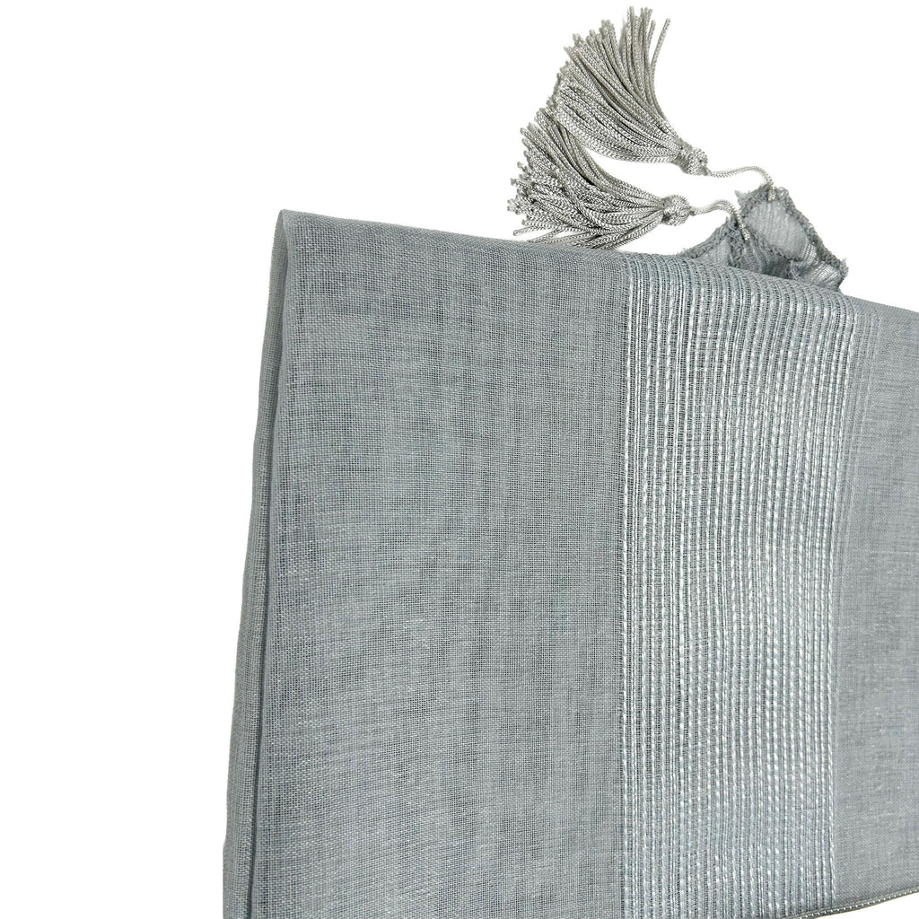 GD LOVES YOUR HOME Tenda da Cucina ANGELICA e Chiara in Voile Set 2 Pezzi con Mantovana e Laccio Regolabile, Luminosa ed Elegante