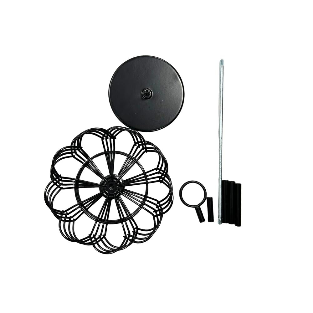 Portacapsule Girevole di Caffè in Ferro per Capsule Grandi e Piccole Capacità 36-40 Capsule Design Girevole e Robusto