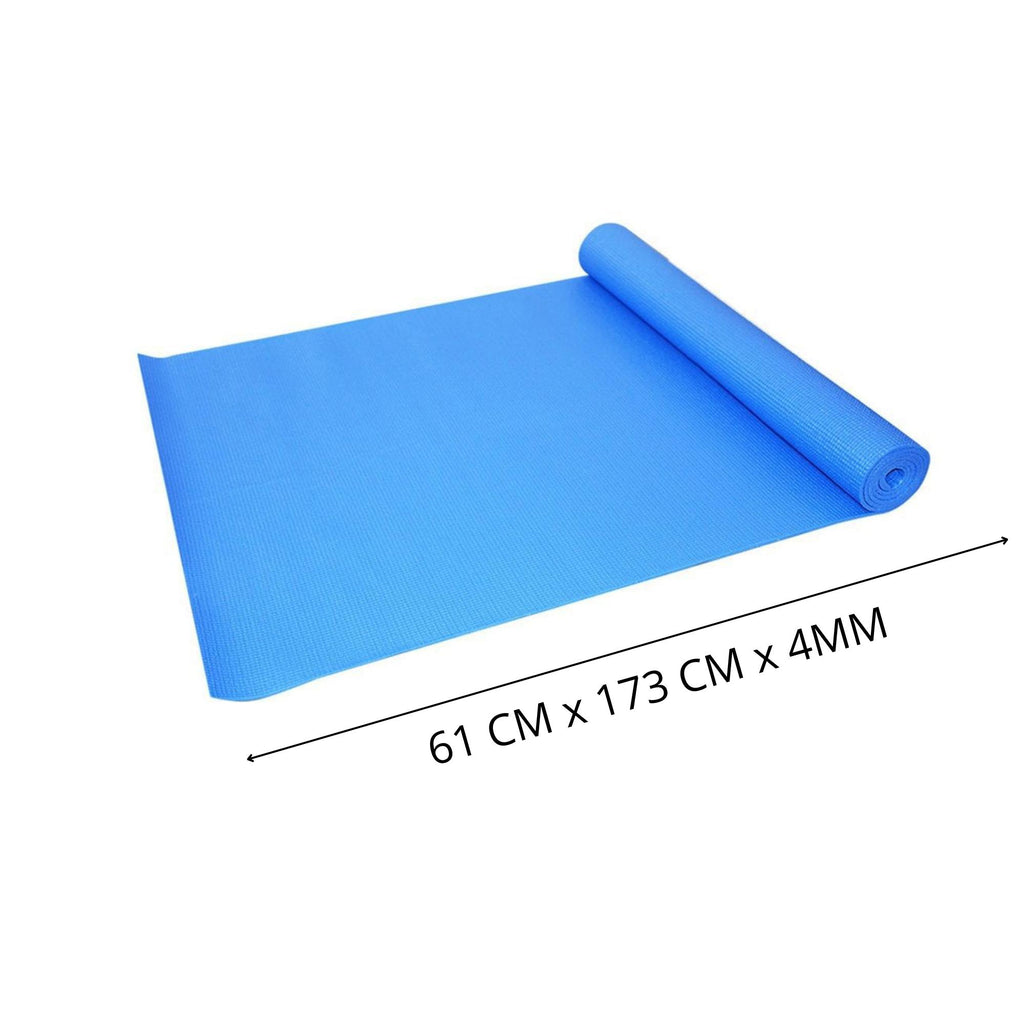 GD tappeto antiscivolo per yoga pilates 61 x 173 x 0,4 cm, tappetino per allenamento e stretching in casa e fuori casa